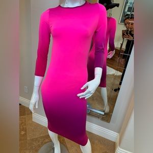 Ombré midi dress, beautiful!